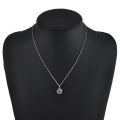 Genuine Black Pearl Pendant & Solid 925 Sterling Silver Snake Chain Necklace