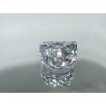 AMAZING! Ring With 1.75 Carat Simulated Diamonds Size 8 US