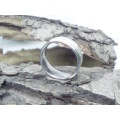 100% Pure Titanium Men's Ring Size 10 US (Silver)