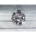 AMAZING! 1,75 Carat Simulated French Lilac Diamonds Size 8 US