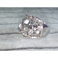 AMAZING! Ring With 1.75 Carat Simulated Diamonds Size 9 US