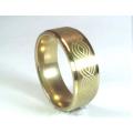100% Pure Titanium Men's Ring Size 9 US (Gold)