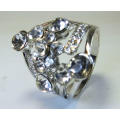 BRILLIANT! 0,75 Carat Simulated White Diamond *R 899* Ring Size 10 US /  T / 20