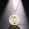 100% Genuine Titanium Lucky Charm Necklace **R 599** (GOLD)