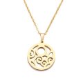 100% Genuine Titanium Lucky Charm Necklace **R 599** (GOLD)