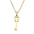 Titanium Key Necklace **R 799** (GOLD) 45 cm