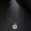 100% Genuine Titanium Lucky 4-Leaf Clover Necklace **R 899** (GOLD)