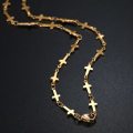 Genuine Titanium Cross Necklace **R 799**  (GOLD)