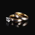 Retail price: R 2 199 Titanium Round Brilliant Cut Ring Set Size 9 US