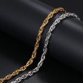 Titanium Wheat Bracelet 22 cm (SILVER) *R 599*