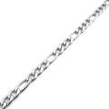 Titanium Figaro Bracelet 22 cm **R 899** (SILVER)
