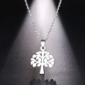 Titanium "Tree Of Life" Necklace 45 cm   **R 499** (SILVER)