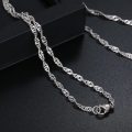 Titanium Singapore Necklace 50 cm **R 699** (SILVER)