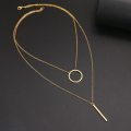 Titanium Choker Necklace 45 cm **R 599** (GOLD)