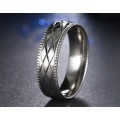 Titanium Ring (SILVER) 6 mm *R 799* Size 11 US