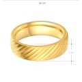 Titanium Ring 8 mm *R 899* Size 10; 11 US