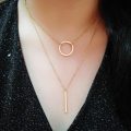 Titanium Choker Necklace 45 cm **R 599** (GOLD)