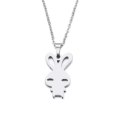Titanium "Bunny**Necklace 45 cm R 599** (SILVER)