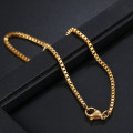 Titanium Box Bracelet 22 cm (GOLD) *R 499*
