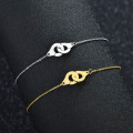 RETAIL PRICE:  R 999 Titanium Love Cuff Bracelet 20.5 cm (GOLD)