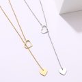 Retail Price:R1 099 (NEVER FADE)Titanium Hearts Necklace 60 cm (GOLD ONLY)