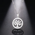 RETAIL PRICE:R1 599 NEVER FADE) Titanium "Tree Of Life" Necklace  45 cm (ROSE GOLD ONLY)