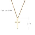 Titanium Cross Necklace **R 699** 45 cm (SILVER)