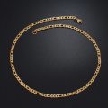 Retail Price: R 1 099 Titanium Figaro Necklace 60 cm (SILVER ONLY)