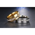Retail Price R 2 199 (NEVER FADE) Titanium  8 mm  Ring Size 8 US (SILVER ONLY)