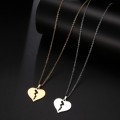 Retail Price: R 999 Titanium Heart Necklace  45 cm (GOLD)