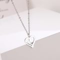 RETAIL PRICE: R 999 Titanium Fine Heart Necklace (GOLD ONLY) 45 cm