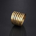 Retail Price: R 1 199 "Lucky 7" Titanium  Ring Size 10 US (GOLD ONLY)