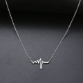 RETAIL PRICE: R 999 Titanium Heartbeat Necklace 45 cm (GOLD ONLY)