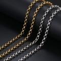 RETAIL PRICE:R1 399 (NEVER FADE) Titanium Roly Poly Necklace 60 cm (SILVER ONLY)