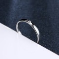 Retail Price R 1 100 Titanium (NEVER FADE) Ring With Simulated Diamond 4 mm Size 10 US (SILVER ONLY)