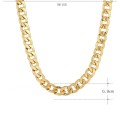 Retail Price: R 1 899 Titanium Cuban Link  Men's Necklace 60 cm (SILVER ONLY)