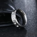 RETAIL PRICE:R1 299 (NEVER FADE) Titanium Ring With Size 10 US (SILVER ONLY)
