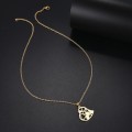 RETAIL PRICE:R 999 (NEVER FADE) Titanium Heart Necklace 45 cm (SILVER ONLY)