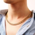Retail Price: R 1 899 (NEVER FADE) Titanium Cuban Link Men's Necklace 60 cm (SILVER ONLY)