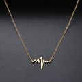 RETAIL PRICE:R 999 (NEVER FADE) Titanium Heartbeat Necklace (SILVER ONLY)
