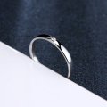 Retail Price: R 2 099 Titanium (NEVER FADE) Ring With Cubic Zarconia Size 10 US (SILVER ONLY)