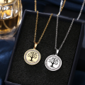 RETAIL PRICE:R1 499 Titanium ( NEVER FADE) "Tree Of Life" Necklace 45 cm (SILVER ONLY)