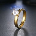 Retail Price: R 1 799 (NEVER FADE) Titanium Ring With Swarovski Diamond Size 11 US (SILVER ONLY)