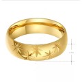 Retail Price:R1 199 (NEVER FADE) Titanium Stars Ring Size 10 US (GOLD ONLY)