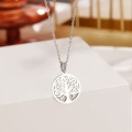 RETAIL PRICE:R1 499 Titanium ( NEVER FADE) `Tree Of Life ` Necklace 45 cm (SILVER ONLY)