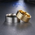 TITANIUM (NEVER FADE) 8 mm Men's Ring (SILVER ONLY)