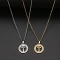 TITANIUM (NEVER FADE) Cross Necklace 45 cm (SILVER ONLY)