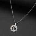 TITANIUM (NEVER FADE) Cross Necklace 45 cm (SILVER ONLY)