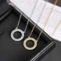 Retail Price R1399 TITANIUM (NEVER FADE) "CIRCLE"  Necklace 45 cm (SILVER ONLY)