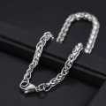 TITANIUM (NEVER FADE) ROLY POLY Bracelet 20cm (SILVER ONLY)